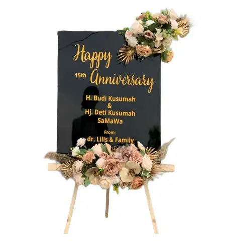 Papan Bunga Akrilik Neglawangi